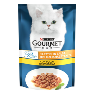 PURINA GOURMET Perle Φιλετάκια με Κοτόπουλο 85gr