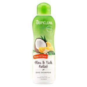 TROPICLEAN Flea & Tick Relief Shampoo Neem & Citrus