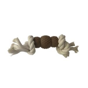 PET INTEREST Puppy Bamboo Toy Caramel