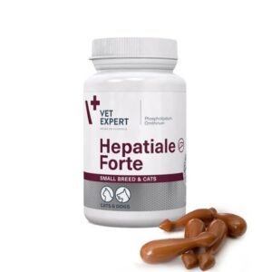 VET EXPERT Hepatiale Forte Small Breed & Cats 40 Κάψουλες Twist Off