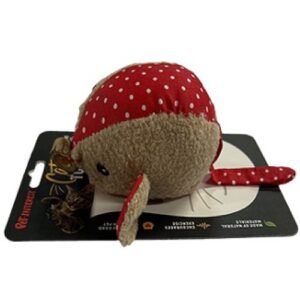 PET INTEREST Funny Mouse Silver Vine Κόκκινο-Καφέ