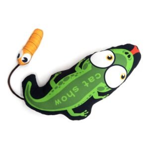 PET INTEREST Crocodile Silver Vine