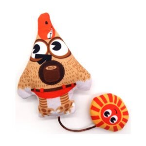 PET INTEREST Big Mouth Bird Silver Vine Pattern 1