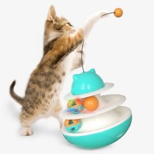 PET INTEREST Shake The Turntable Cat Toy