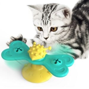 PET INTEREST Butterfly Spinning Cat Toy